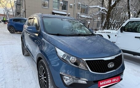 KIA Sportage III, 2014 год, 1 460 000 рублей, 2 фотография