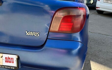 Toyota Yaris I рестайлинг, 1999 год, 320 000 рублей, 11 фотография