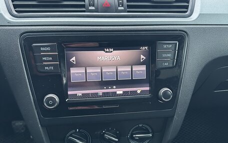 Skoda Rapid I, 2018 год, 1 265 000 рублей, 13 фотография