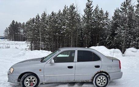 Hyundai Accent II, 2002 год, 137 000 рублей, 3 фотография