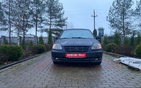 Hyundai Accent II, 2003 год, 370 000 рублей, 1 фотография