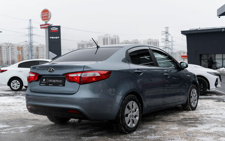 KIA Rio III рестайлинг, 2012 год, 840 000 рублей, 5 фотография