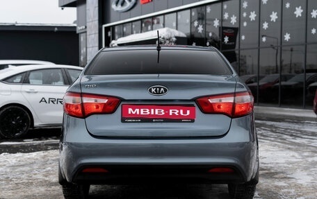 KIA Rio III рестайлинг, 2012 год, 840 000 рублей, 6 фотография