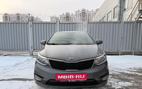 KIA Rio III рестайлинг, 2016 год, 990 000 рублей, 3 фотография