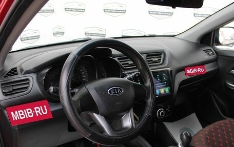 KIA Rio III рестайлинг, 2012 год, 860 000 рублей, 13 фотография