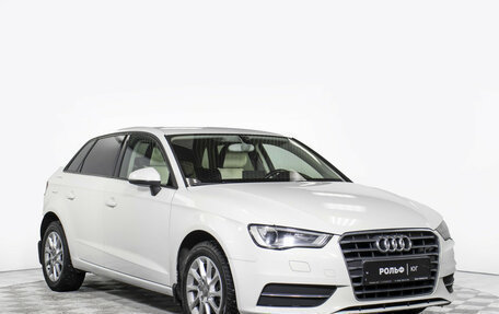 Audi A3, 2014 год, 1 275 000 рублей, 3 фотография