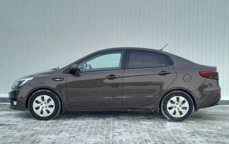 KIA Rio III рестайлинг, 2015 год, 1 049 000 рублей, 5 фотография