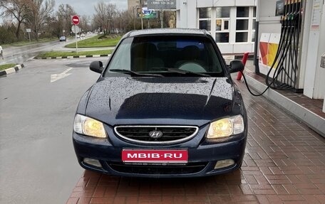 Hyundai Accent II, 2007 год, 435 000 рублей, 1 фотография