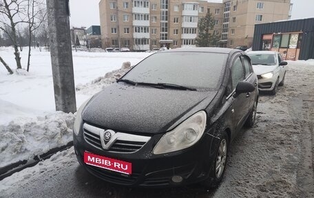 Opel Corsa D, 2007 год, 375 000 рублей, 1 фотография