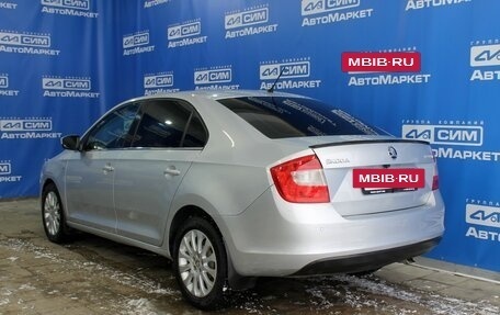 Skoda Rapid I, 2014 год, 770 000 рублей, 3 фотография