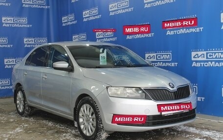 Skoda Rapid I, 2014 год, 770 000 рублей, 2 фотография