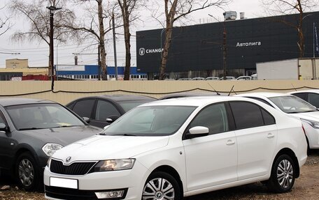 Skoda Rapid I, 2015 год, 759 000 рублей, 3 фотография