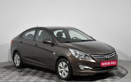 Hyundai Solaris II рестайлинг, 2015 год, 845 000 рублей, 3 фотография