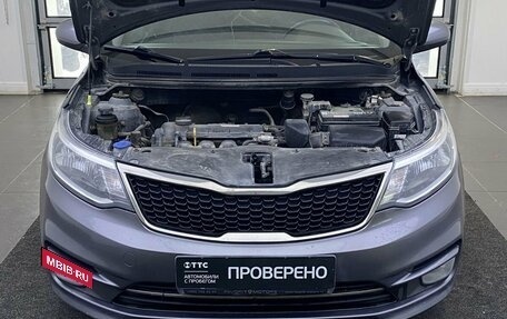 KIA Rio III рестайлинг, 2017 год, 1 050 000 рублей, 11 фотография