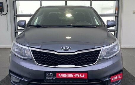 KIA Rio III рестайлинг, 2017 год, 1 050 000 рублей, 2 фотография
