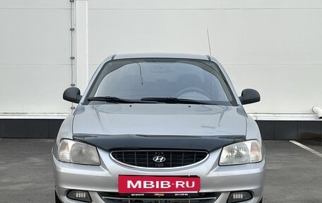 Hyundai Accent II, 2004 год, 375 000 рублей, 7 фотография