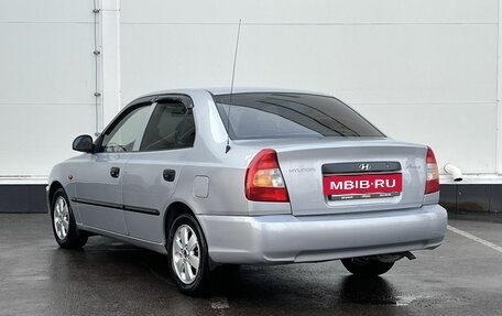 Hyundai Accent II, 2004 год, 375 000 рублей, 3 фотография