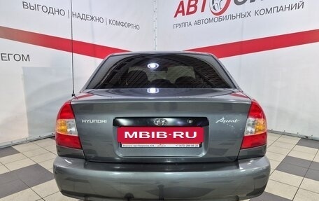 Hyundai Accent II, 2004 год, 307 000 рублей, 6 фотография