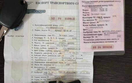 Renault Logan I, 2006 год, 385 000 рублей, 20 фотография