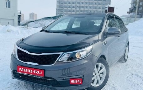 KIA Rio III рестайлинг, 2017 год, 1 115 000 рублей, 1 фотография