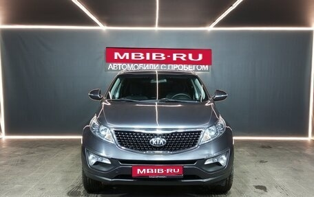 KIA Sportage III, 2015 год, 1 360 000 рублей, 2 фотография