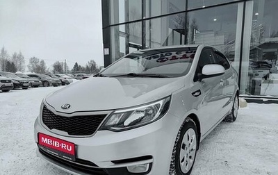 KIA Rio III рестайлинг, 2015 год, 970 000 рублей, 1 фотография
