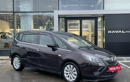 Opel Zafira C рестайлинг, 2012 год, 1 063 000 рублей, 3 фотография