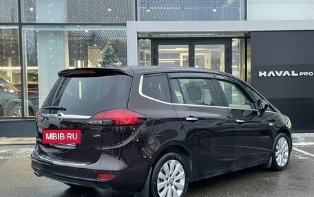 Opel Zafira C рестайлинг, 2012 год, 1 063 000 рублей, 5 фотография