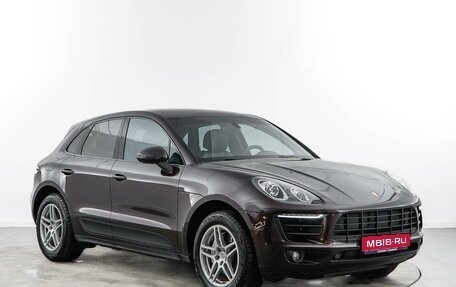 Porsche Macan I рестайлинг, 2015 год, 3 498 999 рублей, 1 фотография