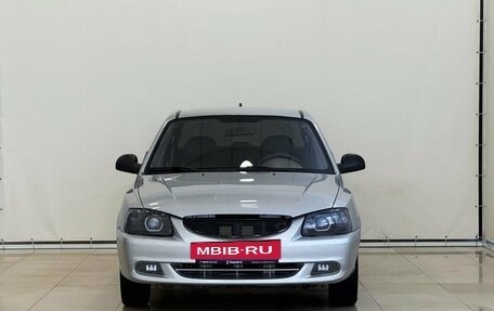 Hyundai Accent II, 2005 год, 347 000 рублей, 3 фотография