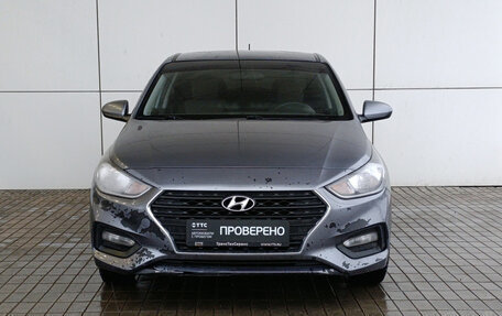 Hyundai Solaris II рестайлинг, 2017 год, 1 249 000 рублей, 8 фотография