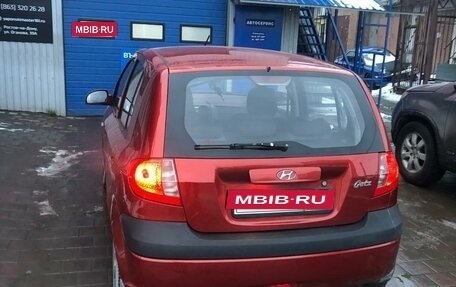 Hyundai Getz I рестайлинг, 2008 год, 525 000 рублей, 5 фотография