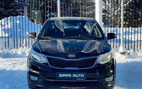 KIA Rio III рестайлинг, 2016 год, 989 000 рублей, 2 фотография