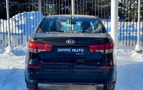 KIA Rio III рестайлинг, 2016 год, 989 000 рублей, 5 фотография