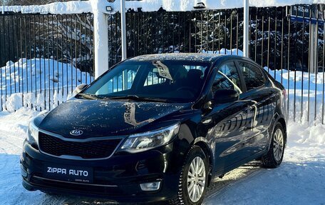 KIA Rio III рестайлинг, 2016 год, 989 000 рублей, 3 фотография