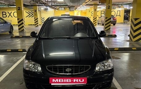 Hyundai Accent II, 2010 год, 550 000 рублей, 21 фотография