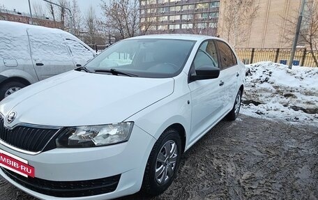 Skoda Rapid I, 2015 год, 595 000 рублей, 3 фотография
