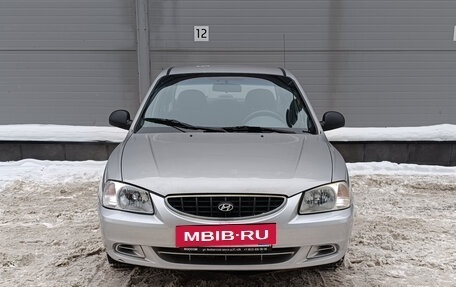 Hyundai Accent II, 2003 год, 119 000 рублей, 2 фотография