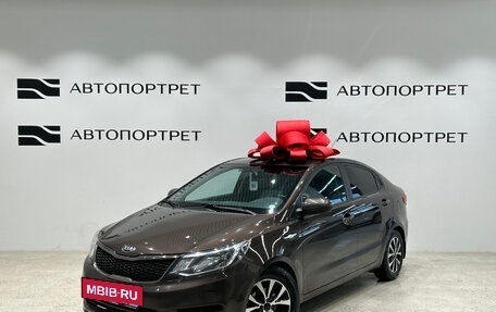 KIA Rio III рестайлинг, 2016 год, 1 099 000 рублей, 3 фотография
