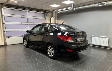 Hyundai Solaris II рестайлинг, 2011 год, 827 000 рублей, 4 фотография