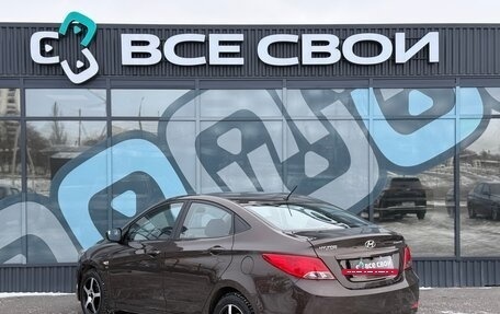 Hyundai Solaris II рестайлинг, 2014 год, 842 000 рублей, 3 фотография