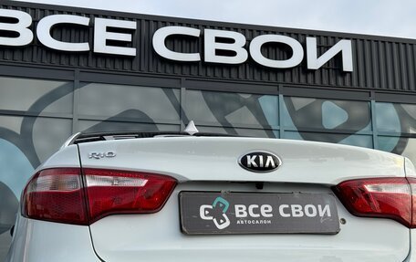 KIA Rio III рестайлинг, 2013 год, 999 000 рублей, 11 фотография
