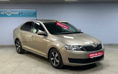 Skoda Rapid I, 2017 год, 942 000 рублей, 3 фотография
