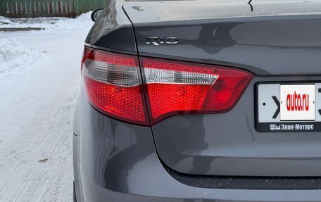 KIA Rio III рестайлинг, 2013 год, 880 000 рублей, 23 фотография