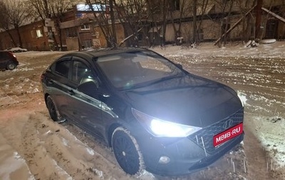 Hyundai Solaris II рестайлинг, 2021 год, 930 000 рублей, 1 фотография