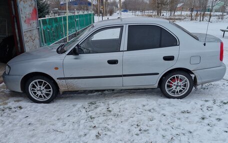 Hyundai Accent II, 2005 год, 330 000 рублей, 1 фотография