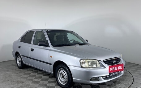 Hyundai Accent II, 2007 год, 419 000 рублей, 3 фотография