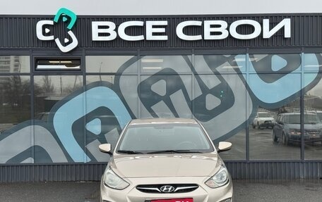 Hyundai Solaris II рестайлинг, 2011 год, 695 000 рублей, 5 фотография