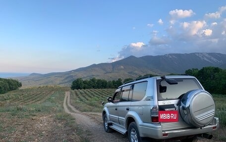 Toyota Land Cruiser Prado 90 рестайлинг, 2002 год, 1 450 000 рублей, 13 фотография