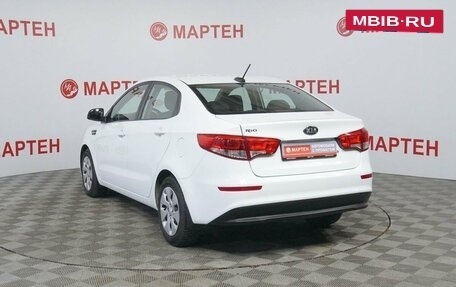 KIA Rio III рестайлинг, 2016 год, 1 079 000 рублей, 7 фотография